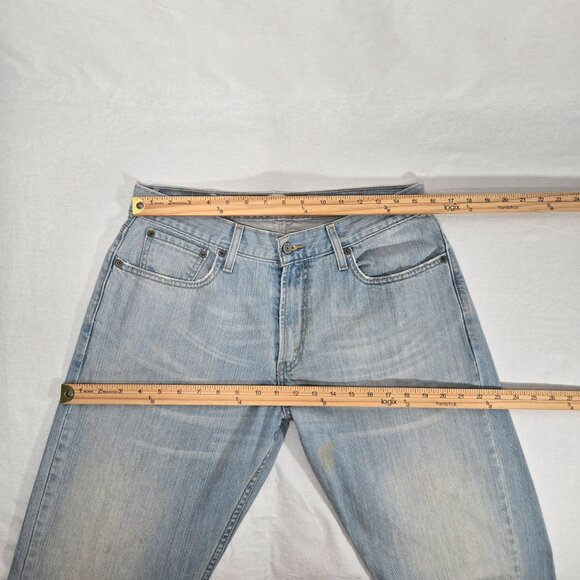 Vintage LEVI'S 527 Low Boot Cut Trash Yellowstone Heavy Duty Jeans Size W33 L32. - Picture 14 of 17